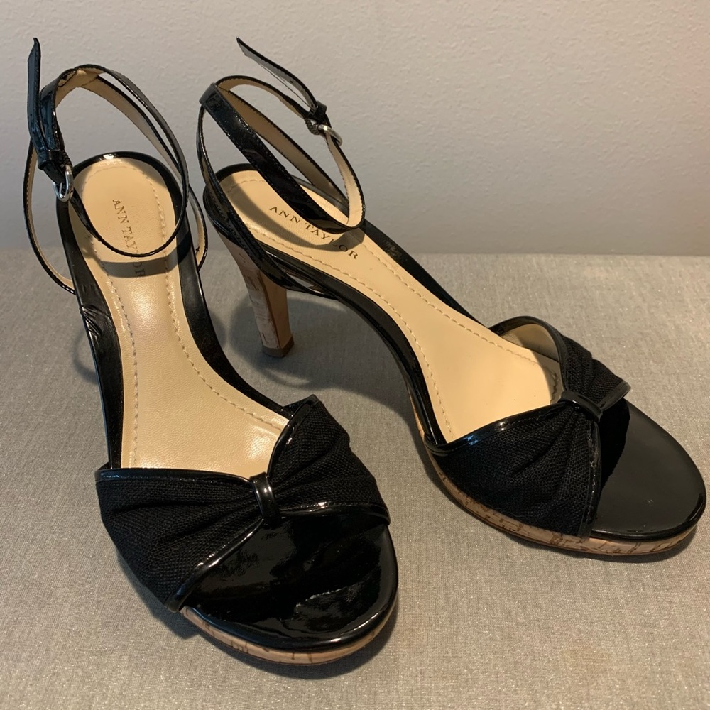 Ann Taylor high heel sandals size 7